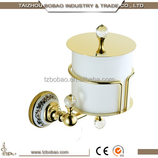 Китай Taizhou Эксклюзивный Дизайн Роскошный Золотой Рулон Туалетной Бумаги, Держатель