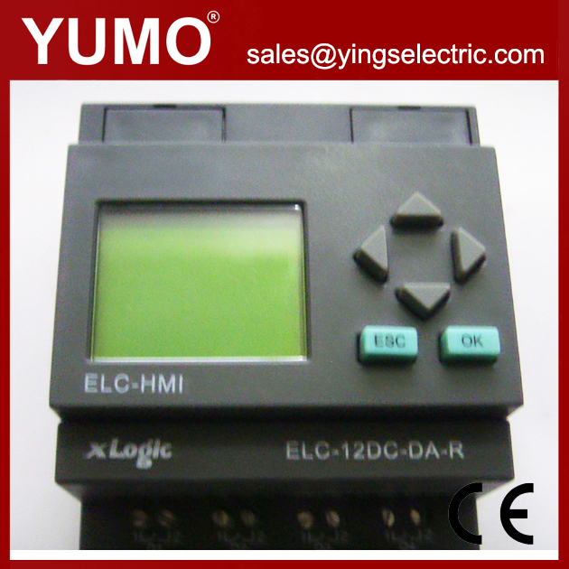 Программируемый логический контроллер логического ELC-12DC-DA-R-HMI Micro PLC