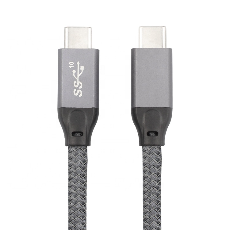 Ульт-unite Новое поступление USB 3,1 Gen 2 Type C кабель при доставке службой E фонарь заднего номерного знака 5A 100W USB-C для USB-C шнур для быстрой зарядки и передачи