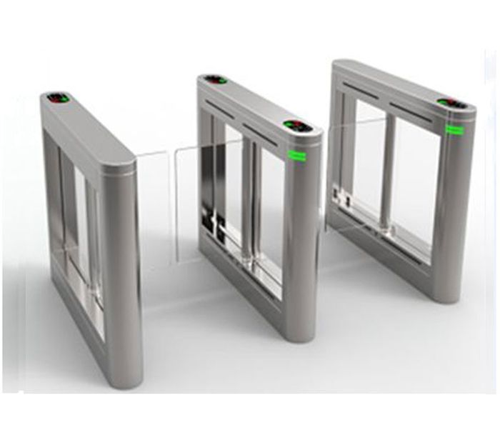 Полуавтоматический RFID карточный двухсторонний однополосный заслонный барьер для станции метро