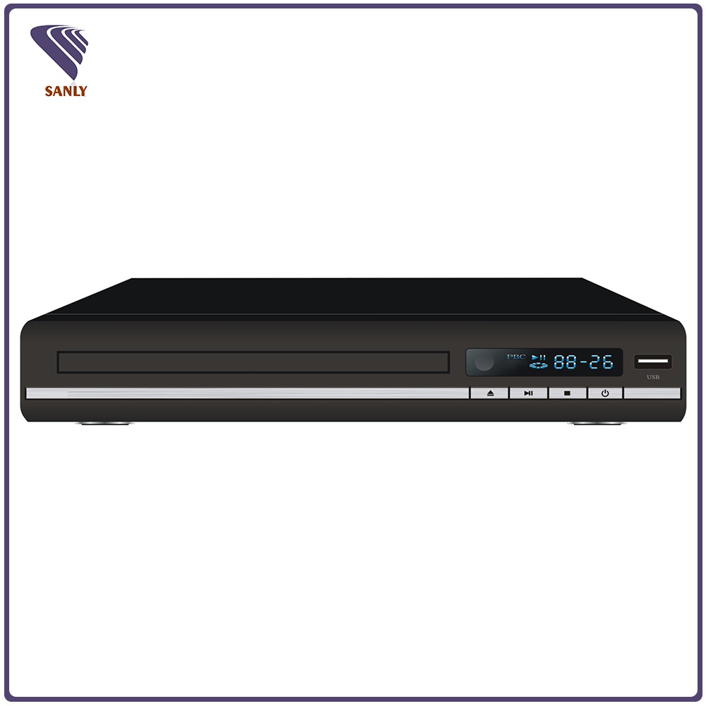 Сделано в Китае дешевые HD USB / CD / DVD / VCD видео-плеер с компакт-дисков направляющая планка