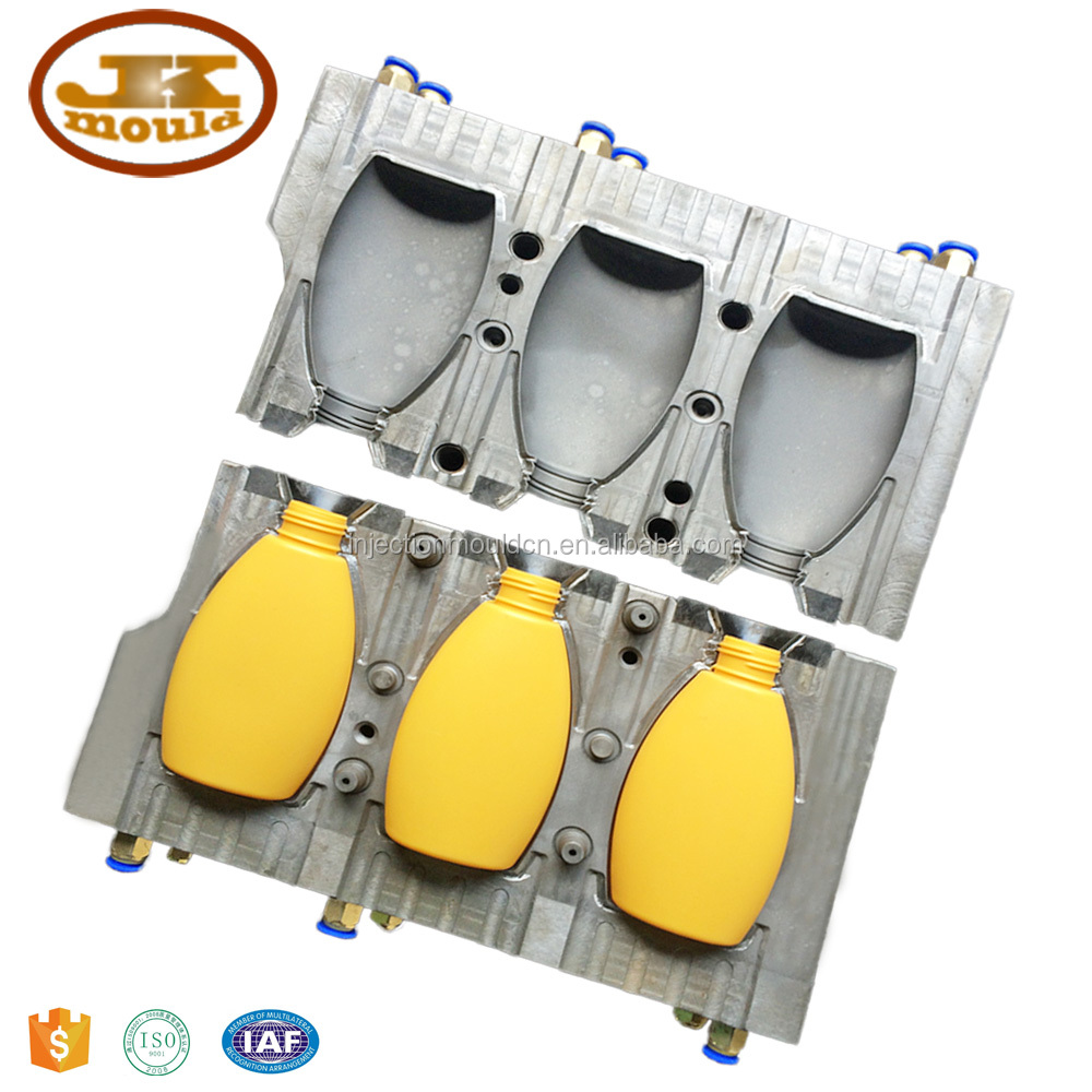 HDPE выдувная форма бутылки с 3 полостями