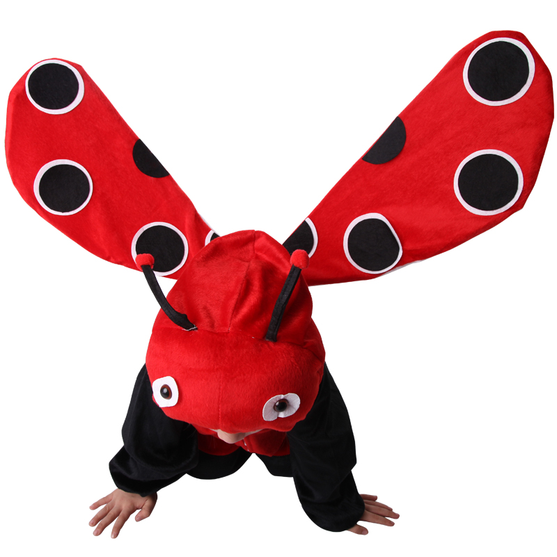 plush soft Ladybug mascot costume for stage