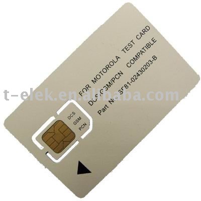 Тестовая sim-карта GSM для мобильного телефона