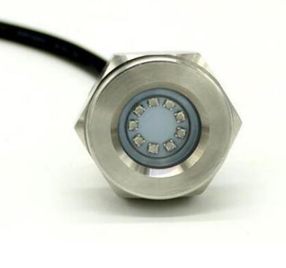 WEIKEN Ip68 1/2 дюйма NPT потоки 12 В LED 27 Вт подводный сливной разъем цвет RGB синий свет для лодки бассейна