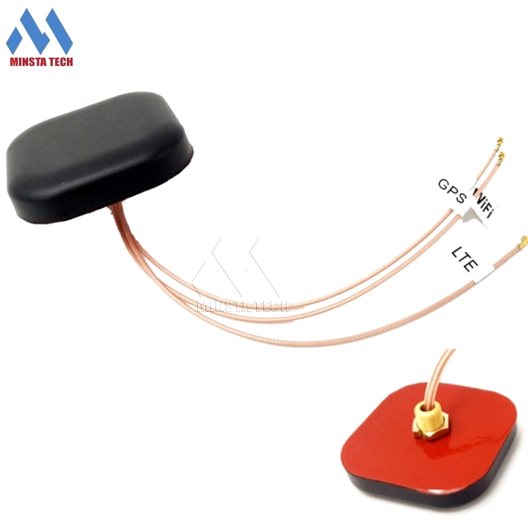 WIFI LTE GPS 3 в 1 антенна, 3 в 1 4 г WIFI GPS антенна IPEX Разъем, 3 в 1 комбо антенна заводская цена