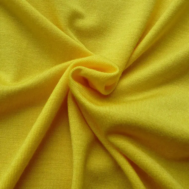 knitting colourful modal spandex fabric single jersey fabric for t-shirts
