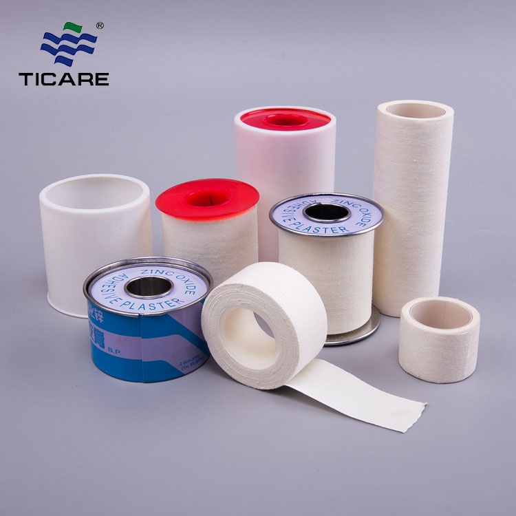 China supplier medical adhesive plaster zinc oxide tape