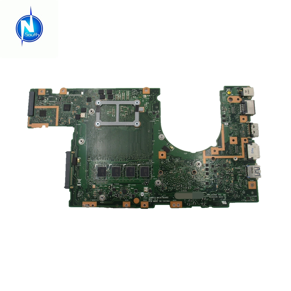 Материнская плата для ноутбука Asus s400c s400ca REV 2,1 2117u 60NB0050-MB1