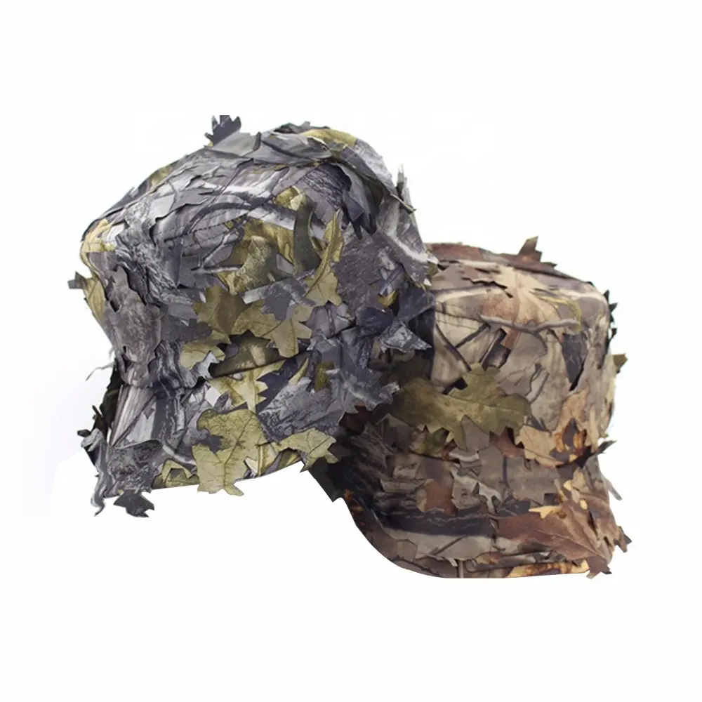 HM1007 Top-flat cap Camo Jungle Leaves hat