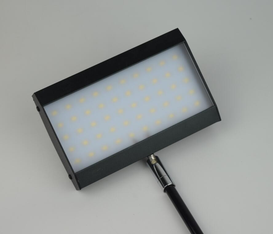 Черная Светодиодная лампа 25 Вт SMD для выставок, освещение для фоновой стойки