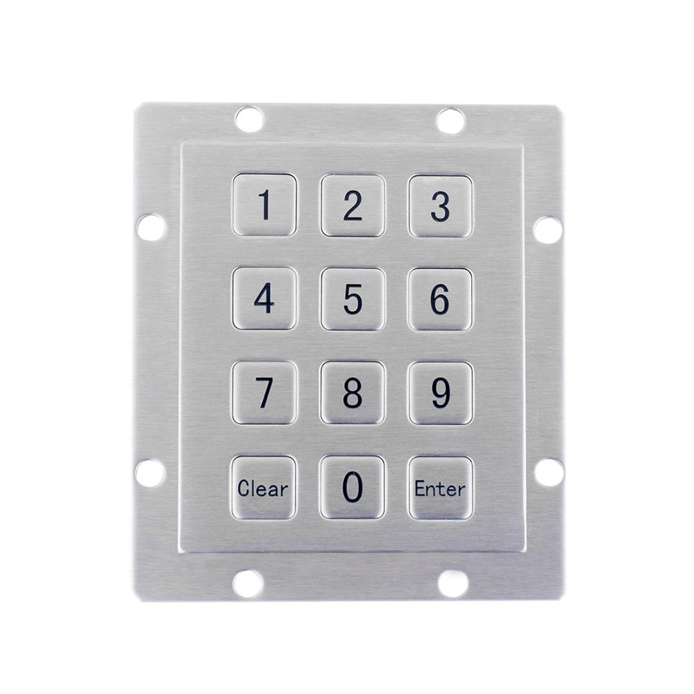 USB number keypad 4x3 Metal Keypad