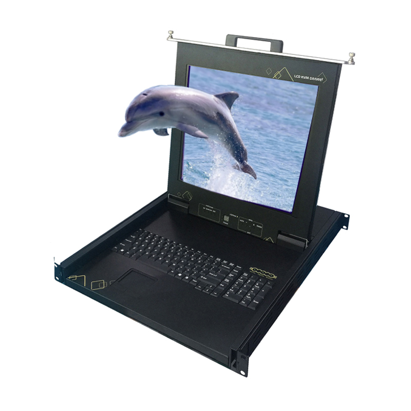 2018 LCD KVM ящика extender переключатель черный ящик kvm 8 портов usb kvm TX-1708