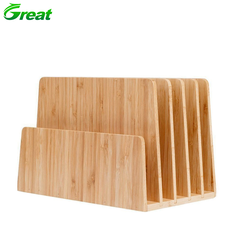 Mobile Vision Desktop Bamboo папка органайзер и лоток для бумаги, 5 слотов
