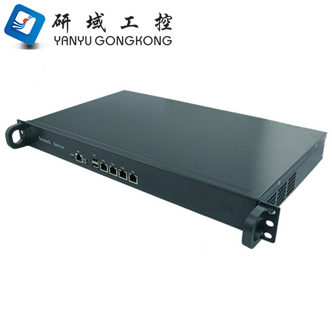 J1900 процессор сетевой безопасности Linux pfSense 1U сервер стойки с 4 портами LAN