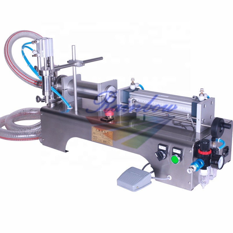 High accuracy semi automatic coconut oil bottle filling machine