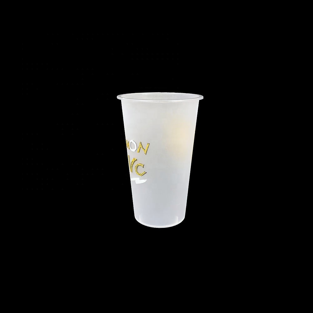 700ml одноразовые многоразовые airline участник пластмассовые bubble tea чашка адаптируемые под требования заказчика, на заказ, опт