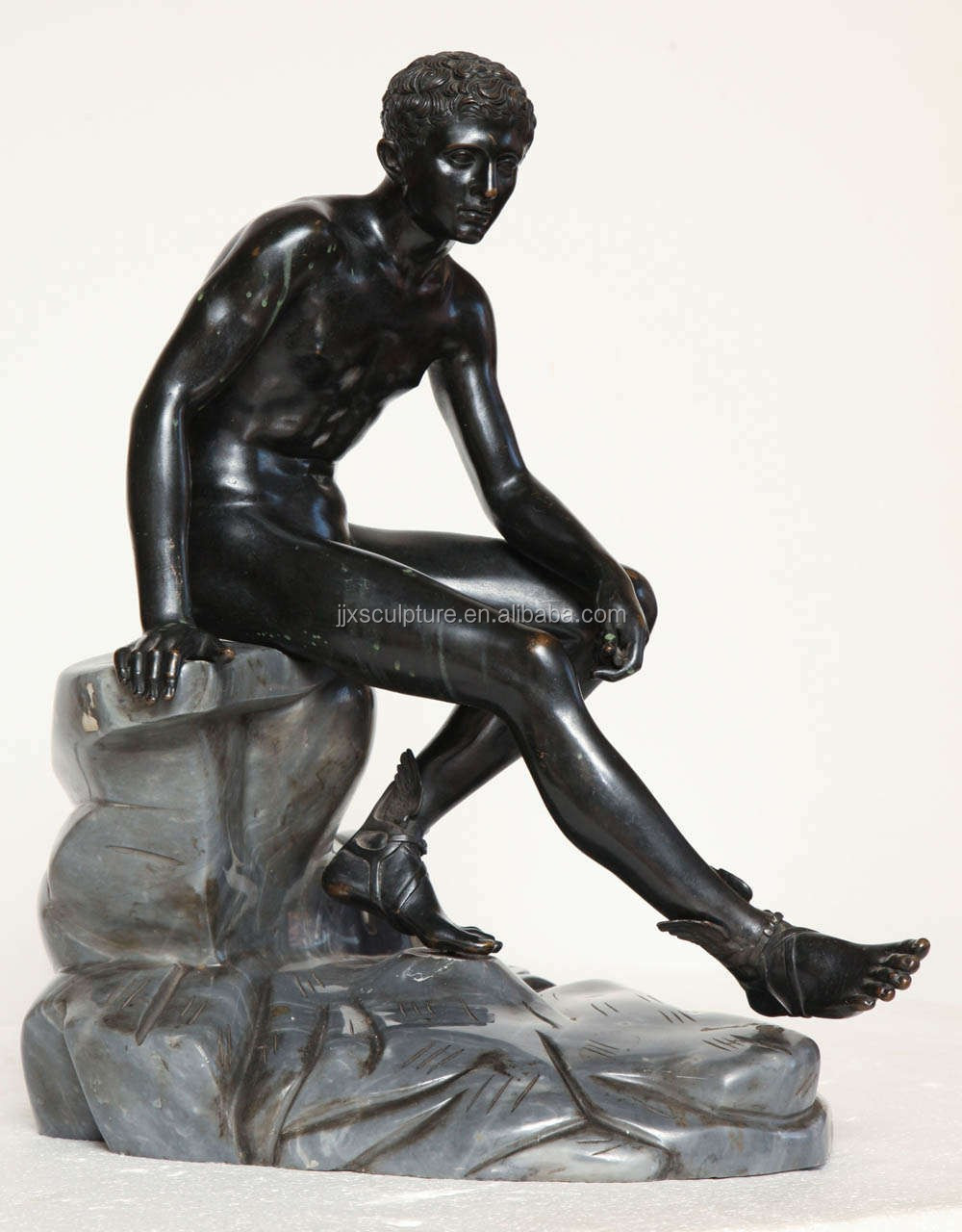 full size bronze modern figure sculpture