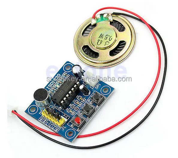 M126 ISD1820 voice recording module recorder with a microphone sound audio loudspeaker