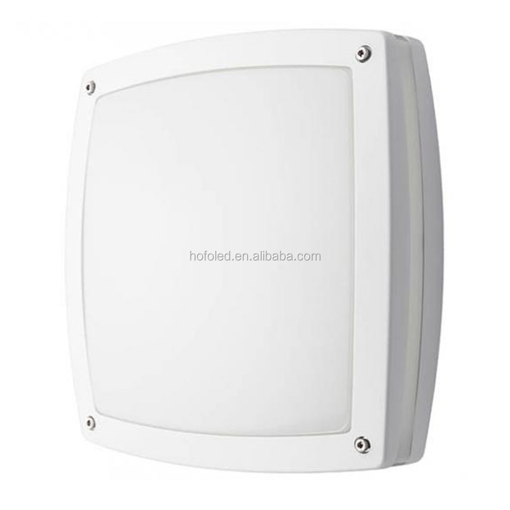 IP65 PC крышка 20 Вт Спальня Черный светодиодный переборка светильник
