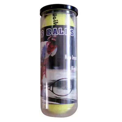 Yiwu Factory Wholesale High Quality Tennis Ball Tube Packaging Custom Logo Tennis Ball OEM