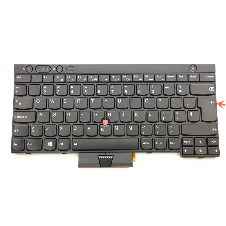 Новая Оригинальная клавиатура для ноутбука Thinkpad T430 T430i X230 X230i X230T T430S W530 L430 с подсветкой, английская черная, бесплатная доставка
