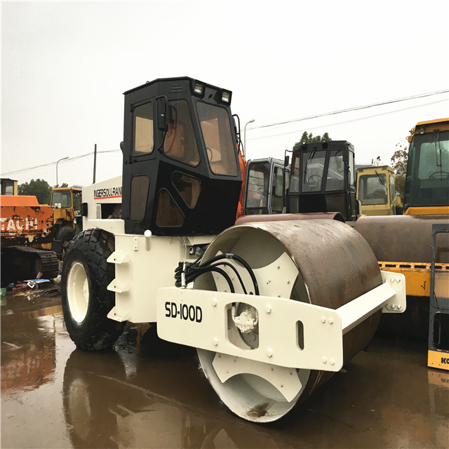 Дорожный каток Ingersoll-rand SD100 б/у в Шанхае, дорожный каток INGERSOLL RAND SD100, дорожный каток Ingersoll-Rand