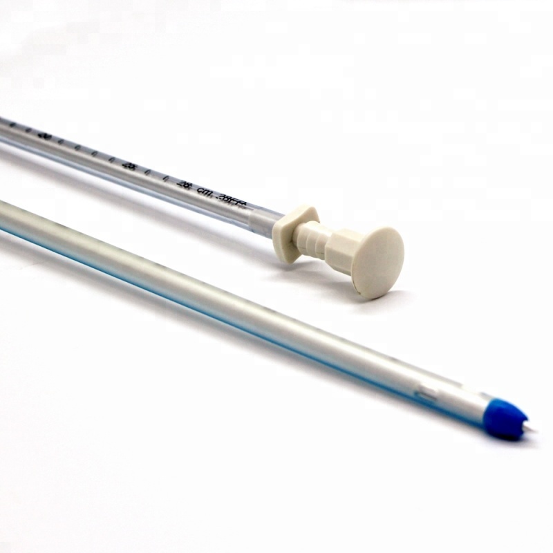 Disposable Chest Drainage Catheter Medical Surgical Drainage Catheter For Hospital