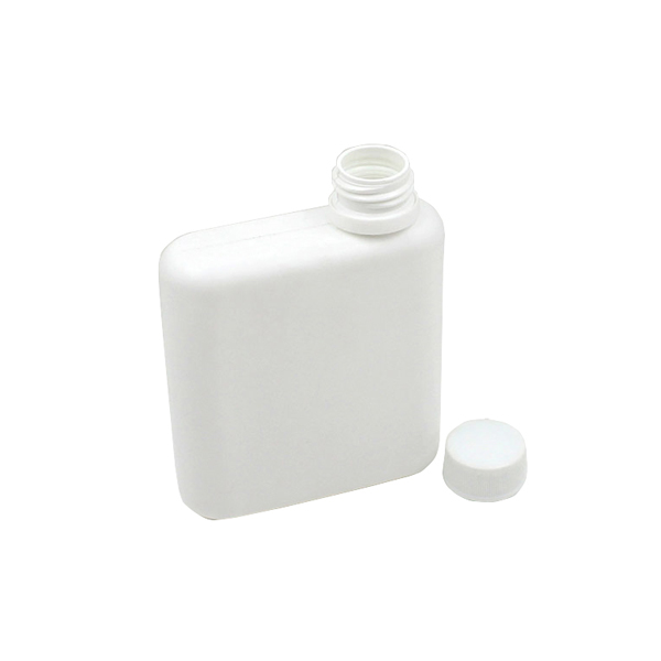 280 г HDPE пустые квадратный плоский pill пластиковая бутылка для капсулы