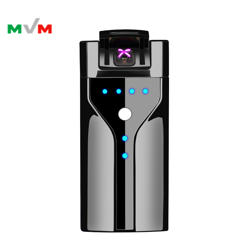 MLT187 сигареты Usb дуговая Зажигалка Подарочная коробка с защитой от ветра сенсорный электрическая зажигалка изготовленным на заказ логосом на открытом воздухе перезаправляемая Зажигалка для курения