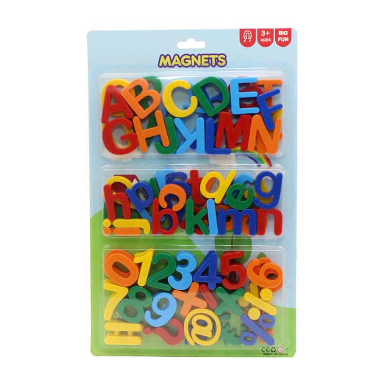 Модный Diy образовательный Набор детских магнитных блоков ABC