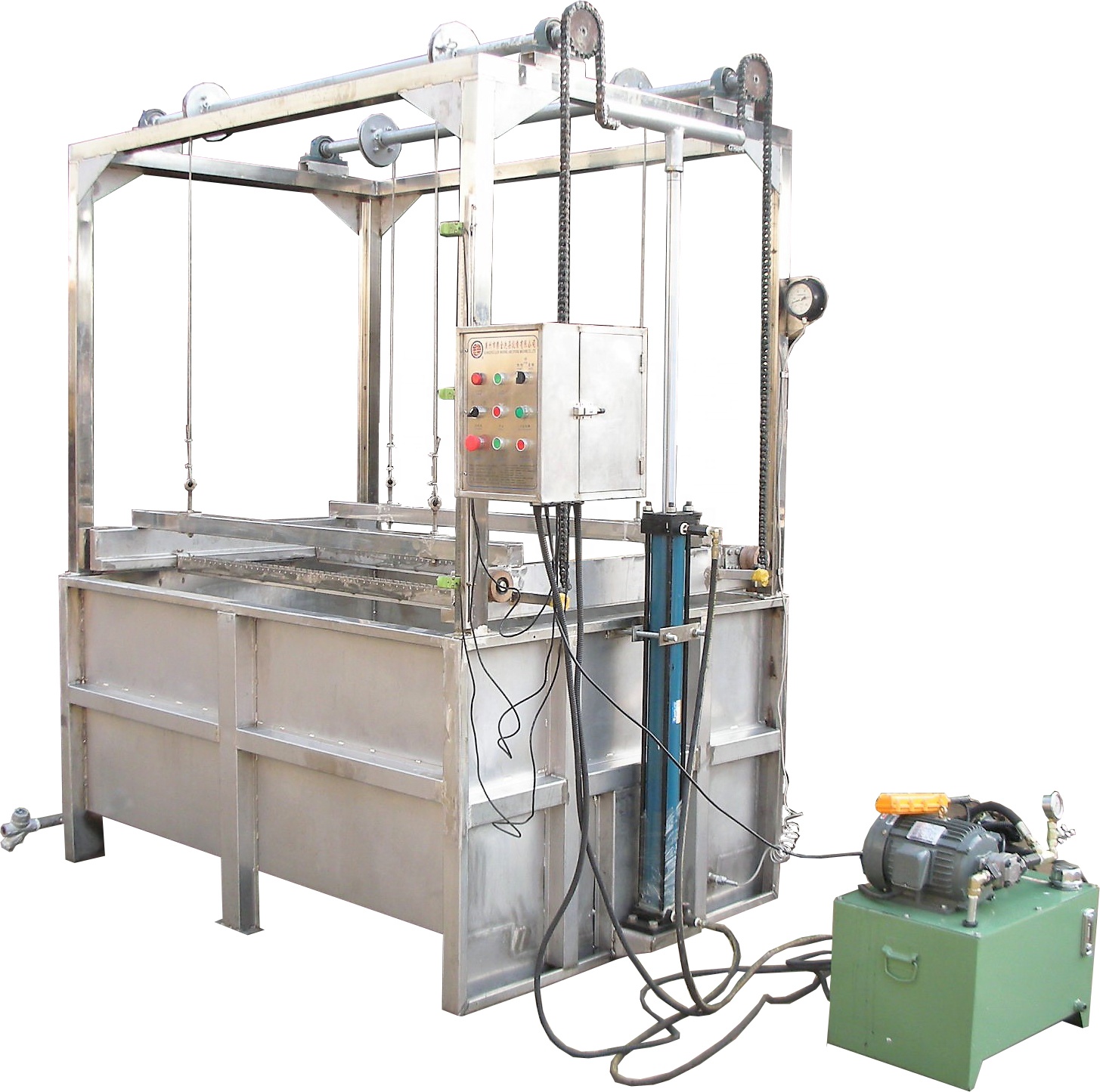 Customizable garment dip dyeing machine