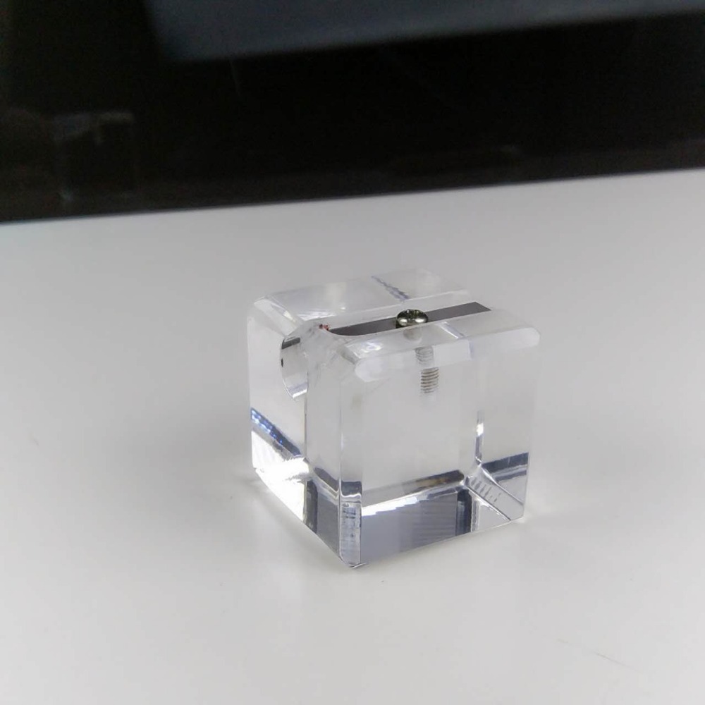 Точилка для карандашей, DUX Luxury Acrylic Cube Shaped. 1-отверстие.
