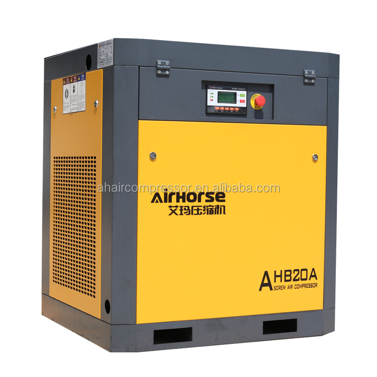 Новый продукт Горячая продажа тихий воздушный компрессор 500л AIRHORSE 15kw 20hp винтовой воздушный компрессор