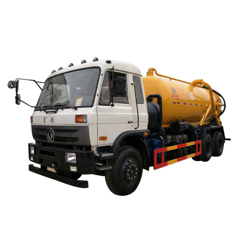 Dongfeng 12 колес вакуумные грузовик канализация всасывающего типа поглотитель вакуумный грузовик
