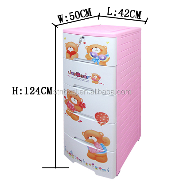 Пластиковый гардероб Happy Bear для детей
