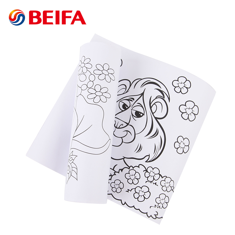 Beifa бренд PA0001 мультфильм печать детей наполнения цвет бумага для рисования и живописи рулон