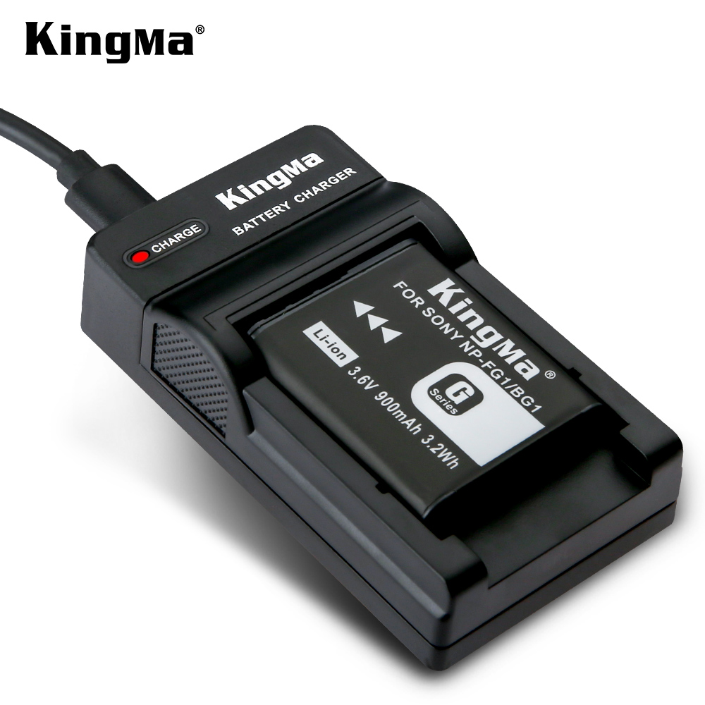 KingMa NP-BG1 900 мАч и быстрое зарядное устройство для Sony H7 HX5C HX7 HX9 HX30 камеры