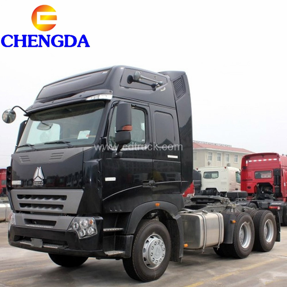 SINOTRUK 371hp и 420hp подержанные HOWO A7 6X4 10 колесные тракторные грузовики на продажу