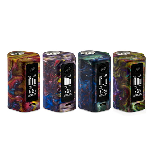 Wismec Reuleaux RXmini Resin tc 80 Вт mod, wismec RXMINI resin встроенный аккумулятор, RX MINI Resin VS eleaf pico resin