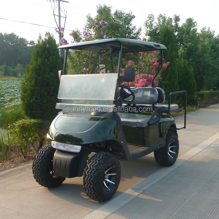 4 seater 250cc gas power off road golf cart