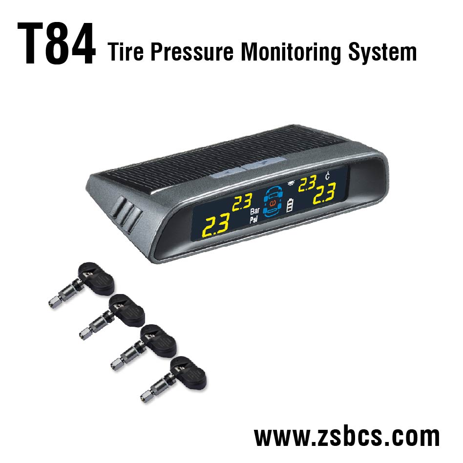 TPMS производитель шин Система контроля давления T84 внутренний датчик солнечная энергия