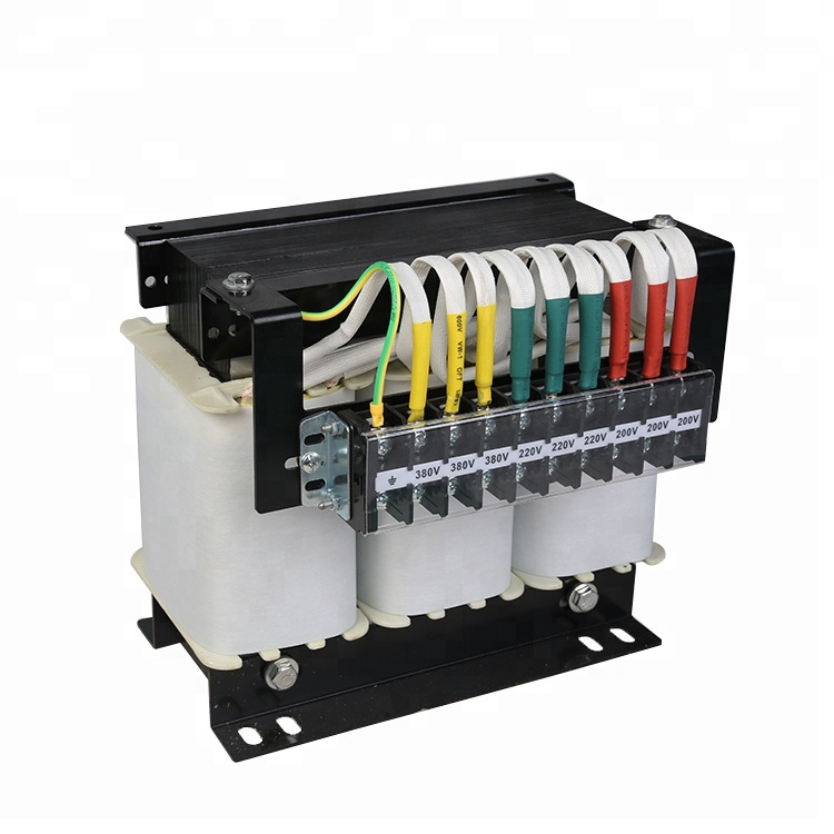 Найти голая автотрансформатор 10KVA 3 фазы 380V до 220V Шаг вниз 3-х фазный трансформатор