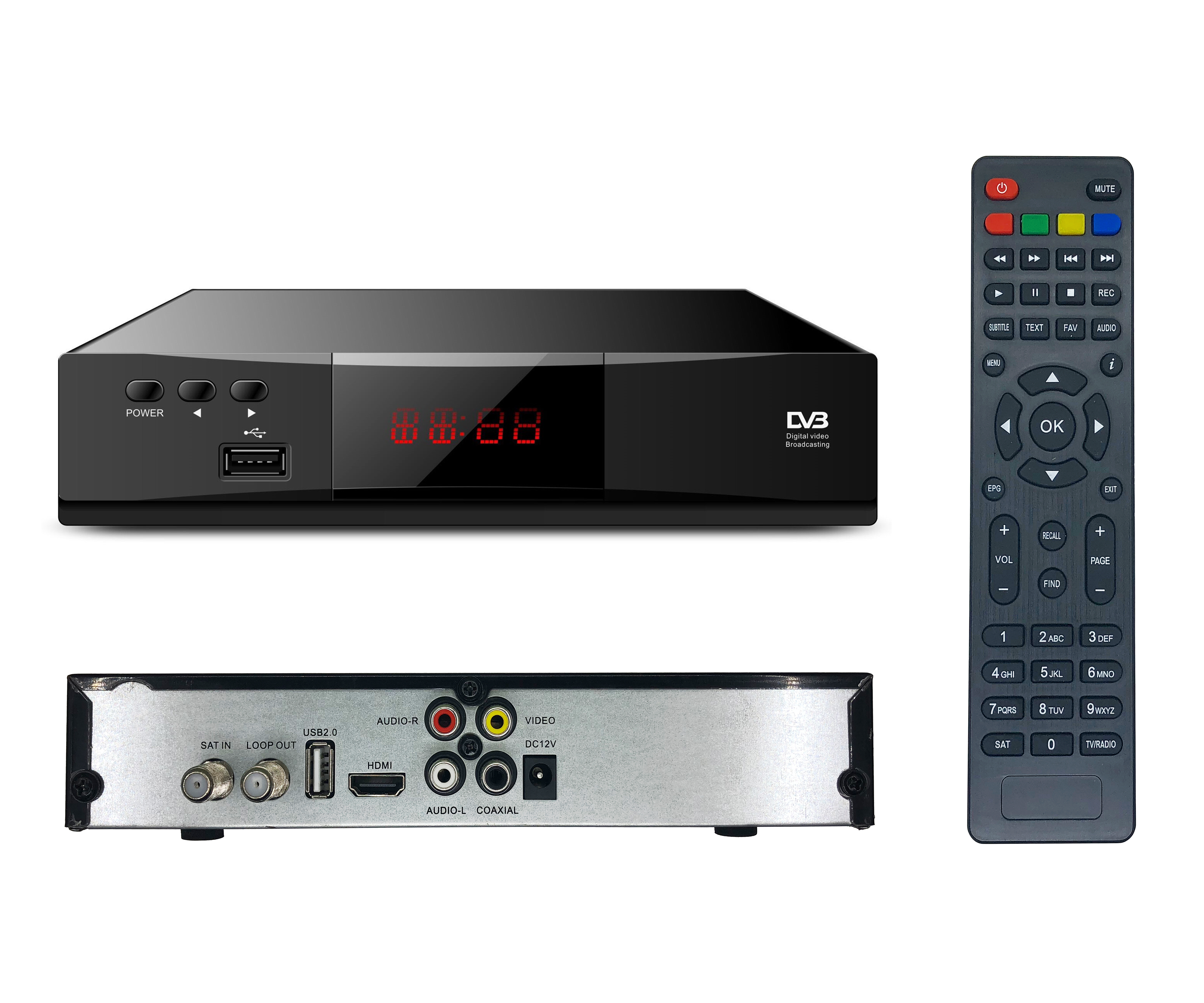 Спутниковый ТВ-приемник, GX6605S DVB-S2 установленная верхная коробка цифров-цифра спутниковый телевизионный ресивер ТВ приставка iptv Бесплатная навсегда
