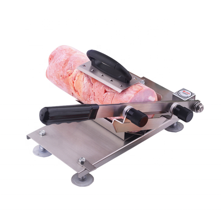 Руководство Замороженное мясо резка машины мясо slicer