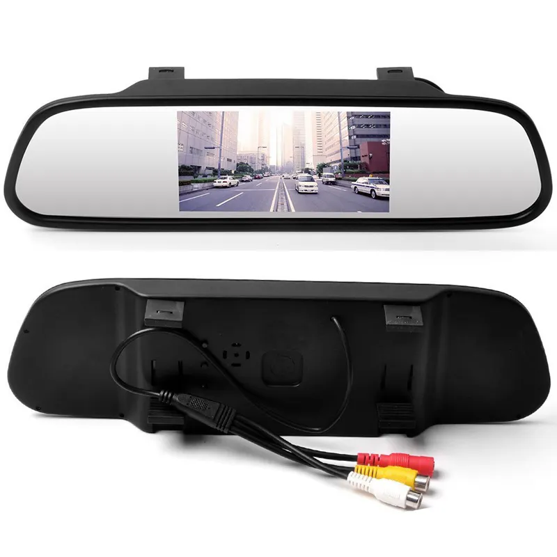 Rear Mirror HD Camera Car Mirror Camera With 4.3 inch TFT LCD MONITOR Auto Car Monitor Reverse Display