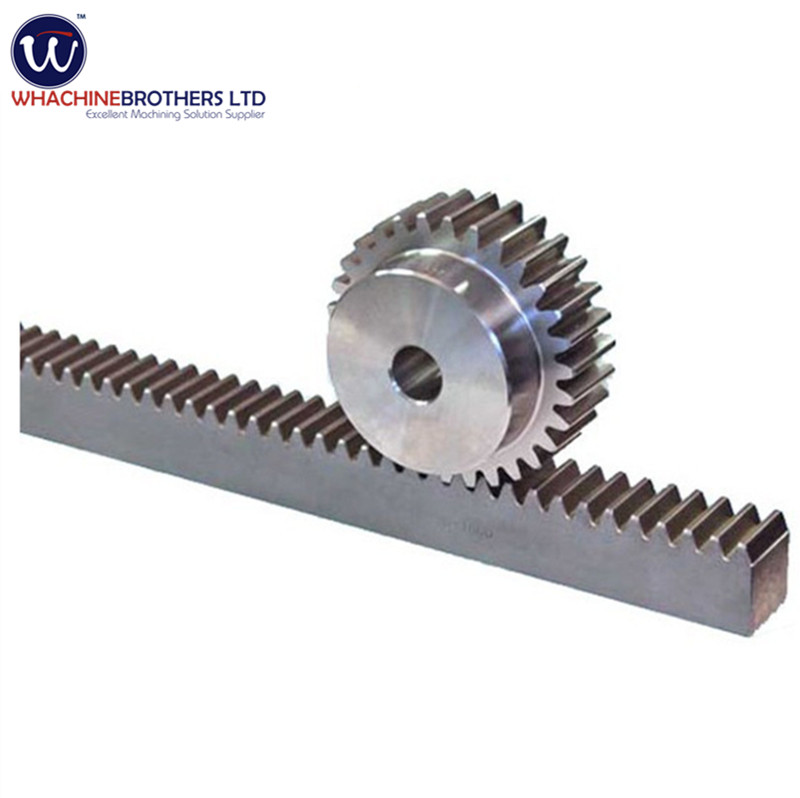 different type of aluminum rack and pinion cnc