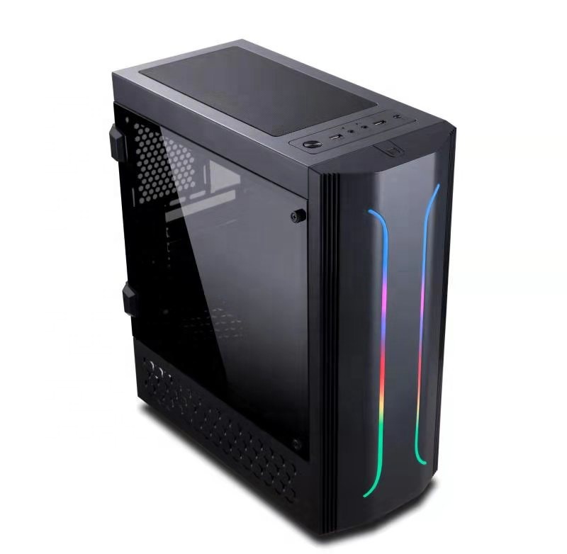 Светодиодный корпус для компьютера/корпус для ПК с RGB-светодиодами ATX