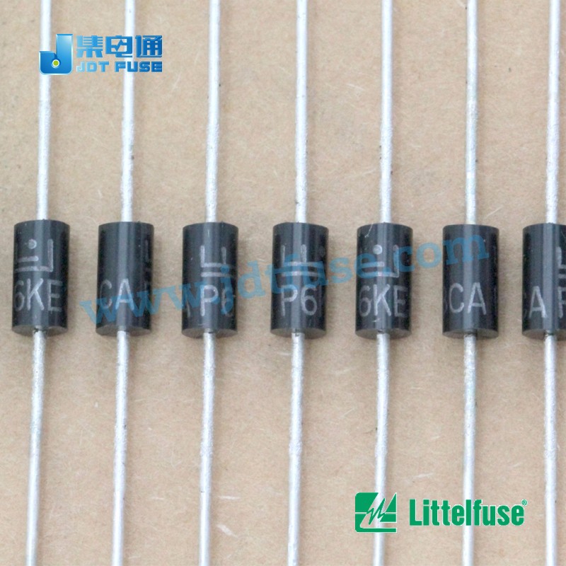 Телевизионные диоды P6KE33CA Littelfuse 600 Вт 33 в, Подавляющие переходное напряжение диоды