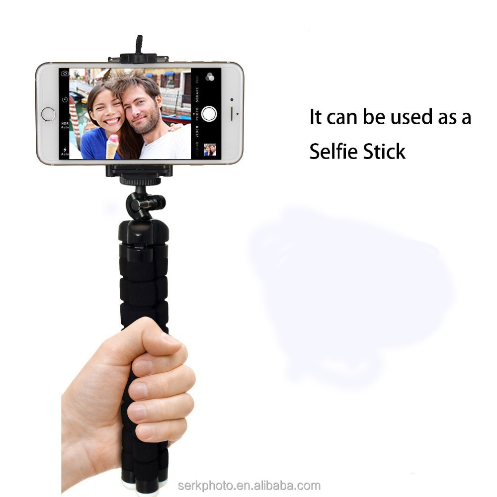 CellPhone Tripod Stand - Flexible Tripod for iPhone or Android - TriFlex Mini Tripod